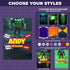 Personalized Baby Superhero Blanket – Green Lantern Style | Custom Name, Date & Background